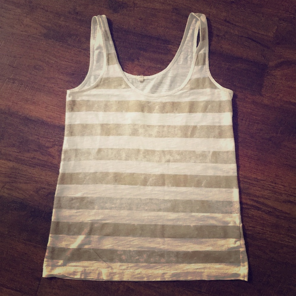 JCrew striped tank